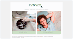 Desktop Screenshot of biosperm.es